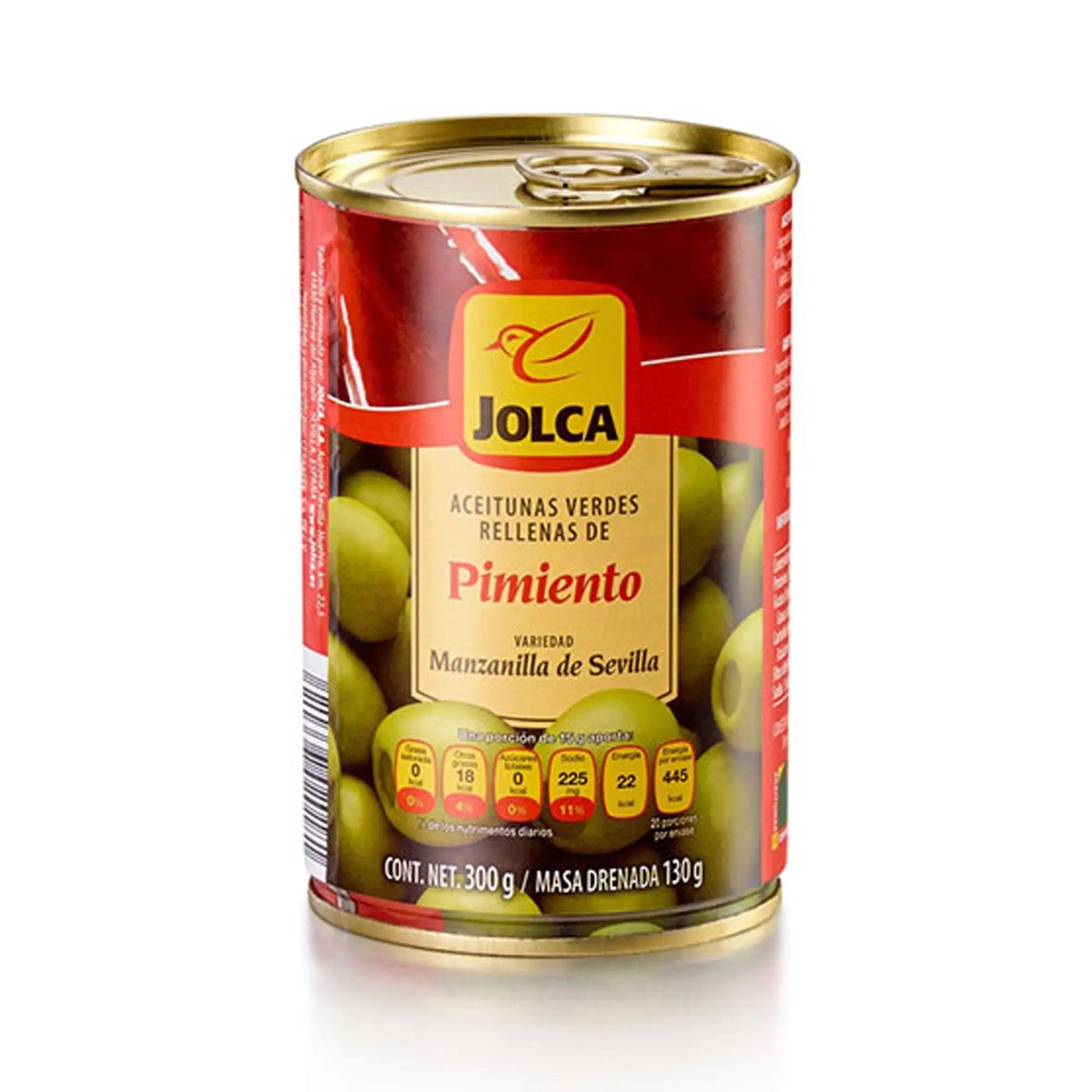 Aceituna Rellena de Pimiento Asado 300g - Cesarfer