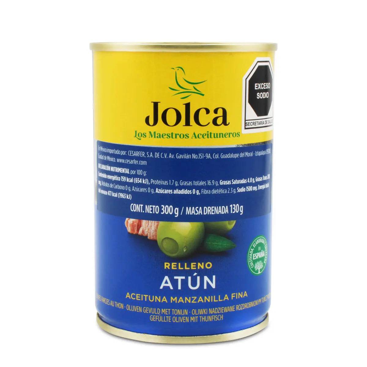Aceituna Rellena de Atún 300g - Cesarfer - empaque