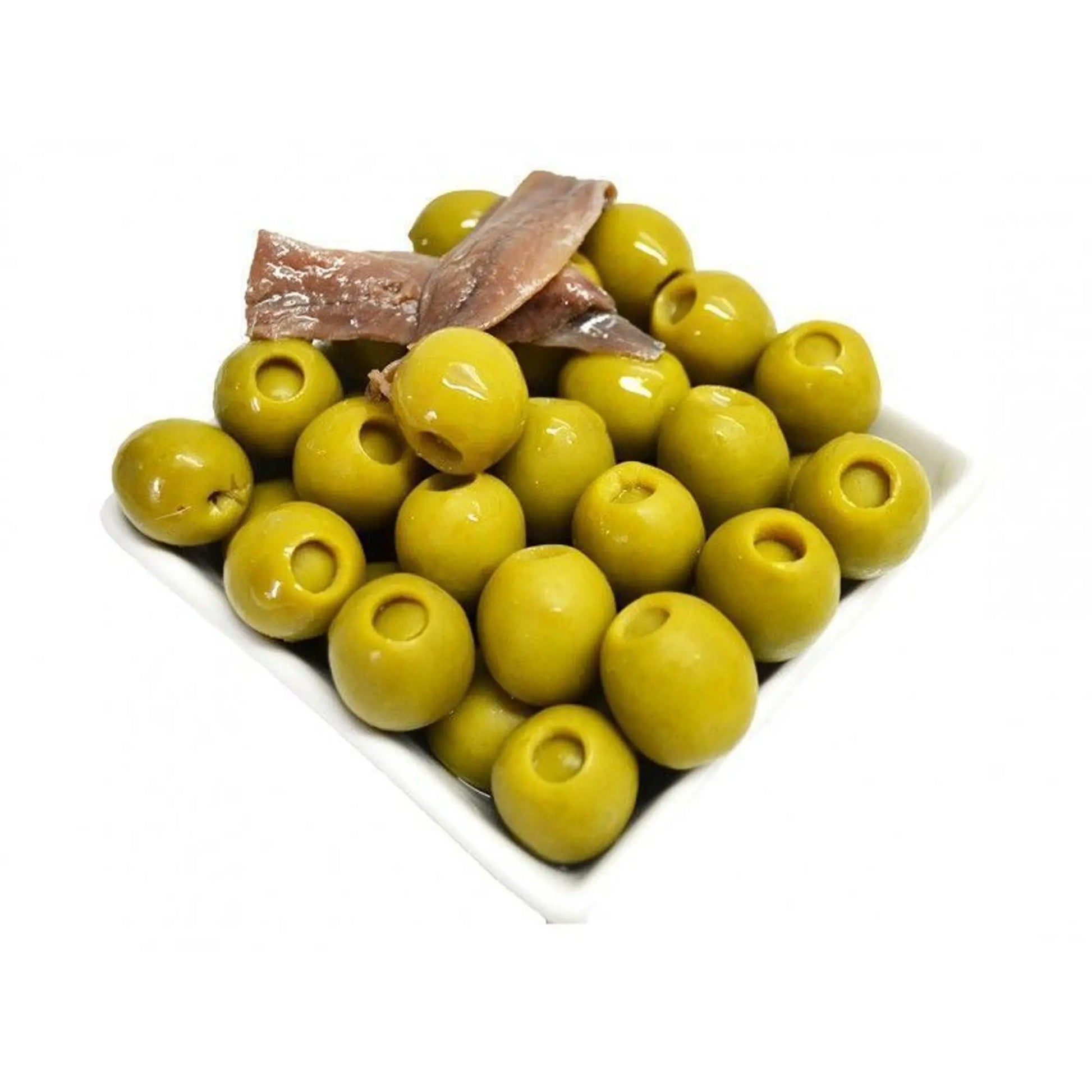Aceituna Rellena de Anchoa 300g - Cesarfer - detalle