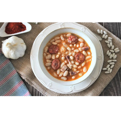 Alubias con Chorizo 425g - Cesarfer - vista lateral