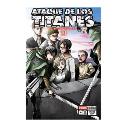 Ataque De Los Titanes Manga Panini Anime Tomo A Elegir N°10 - Panini