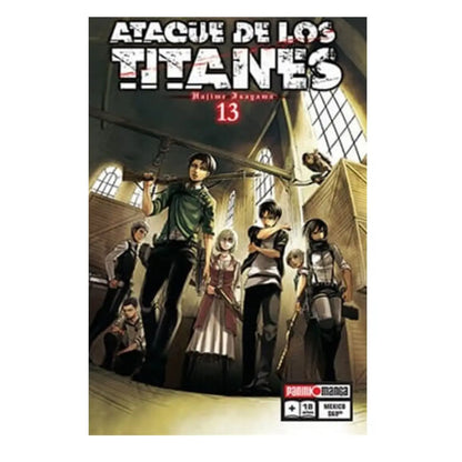 Ataque De Los Titanes Manga Panini Anime Tomo A Elegir N°13 - Cuanda