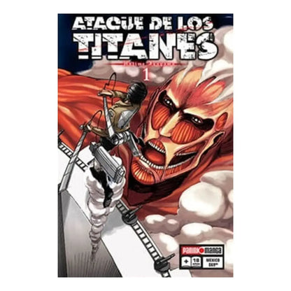 Ataque De Los Titanes Manga Panini Anime Tomo A Elegir N°1 - Cuanda