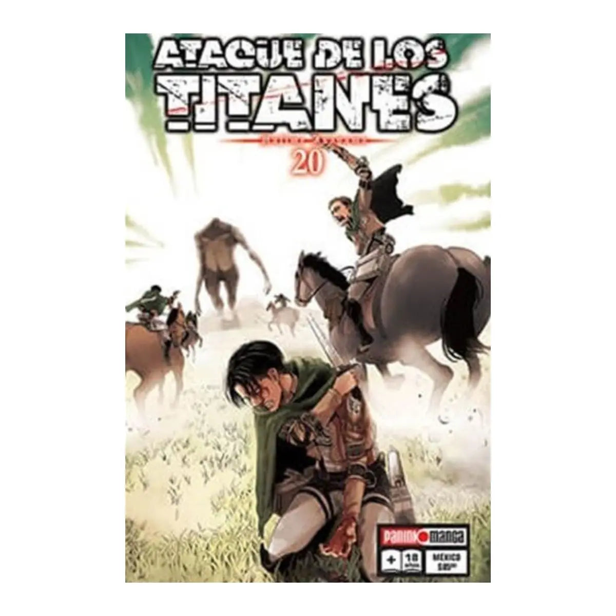 Ataque De Los Titanes Manga Panini Anime Tomo A Elegir N°20 - Cuanda