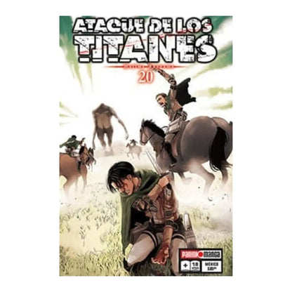 Ataque De Los Titanes Manga Panini Anime Tomo A Elegir N°20 - Cuanda