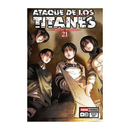 Ataque De Los Titanes Manga Panini Anime Tomo A Elegir N°21 - Panini