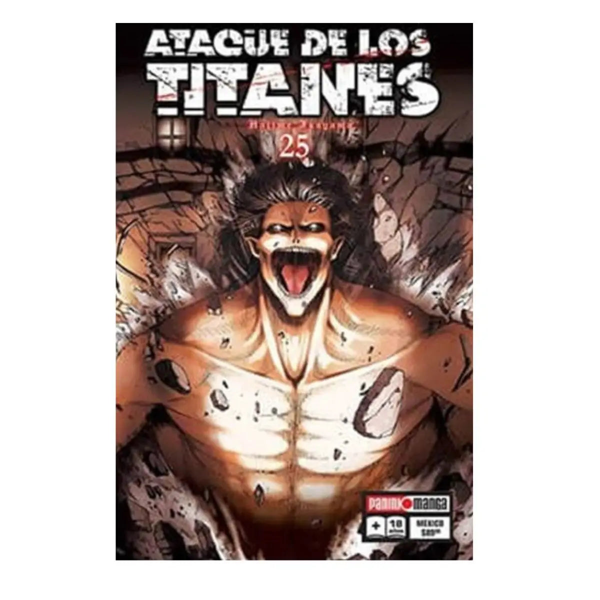 Ataque De Los Titanes Manga Panini Anime Tomo A Elegir N°25 - Panini