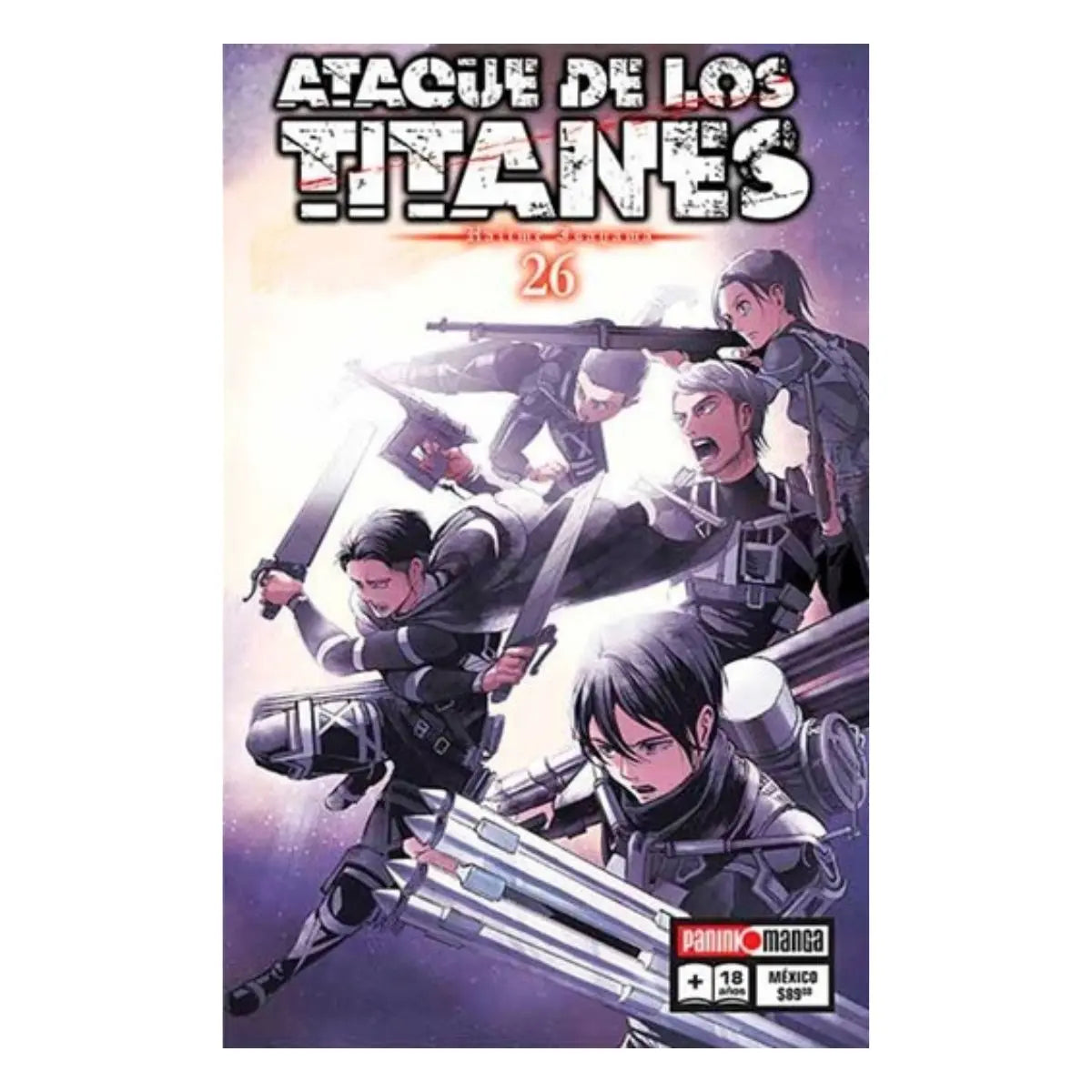 Ataque De Los Titanes Manga Panini Anime Tomo A Elegir N°26 - Cuanda