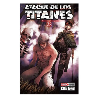 Ataque De Los Titanes Manga Panini Anime Tomo A Elegir N°28 - Panini