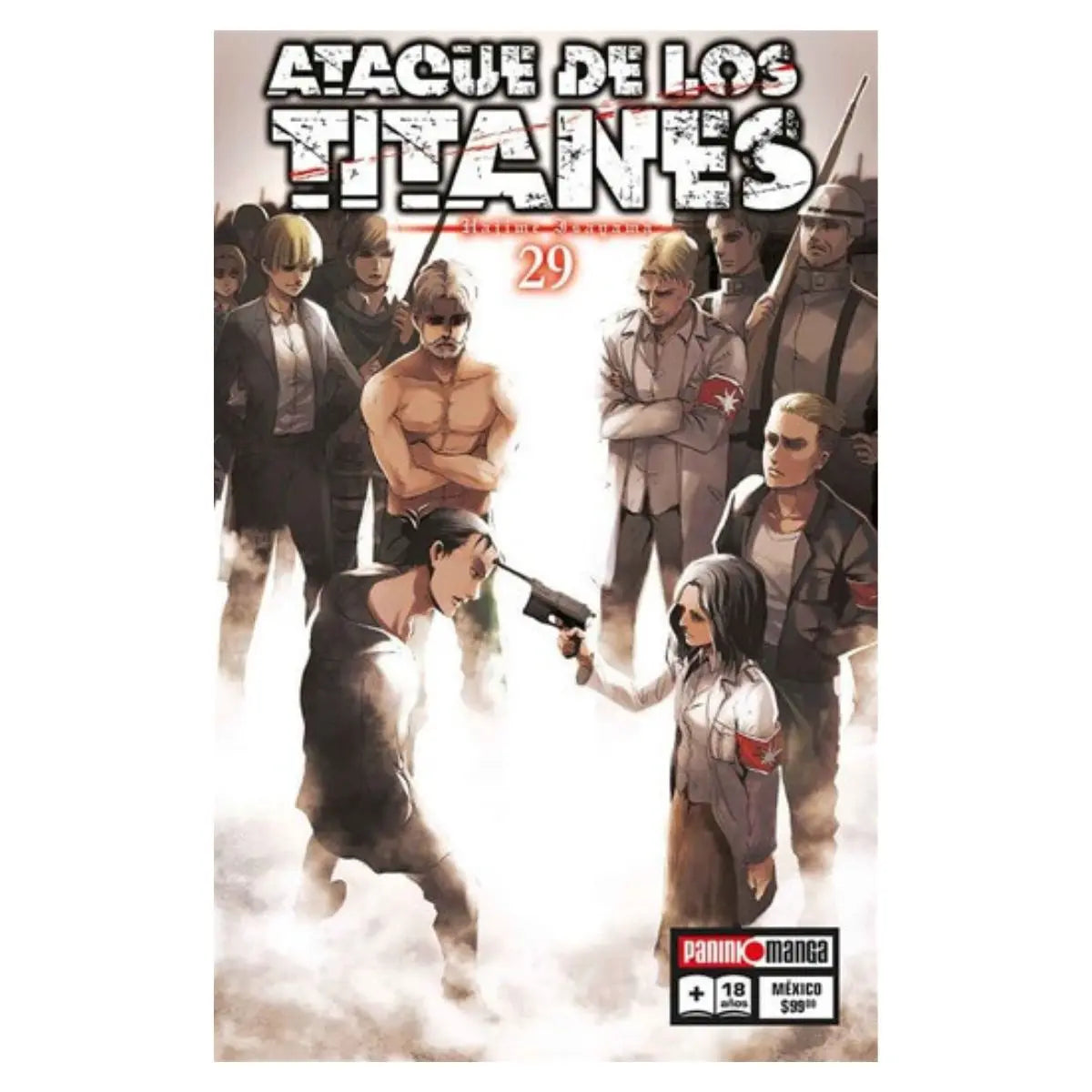 Ataque De Los Titanes Manga Panini Anime Tomo A Elegir N°29 - Cuanda