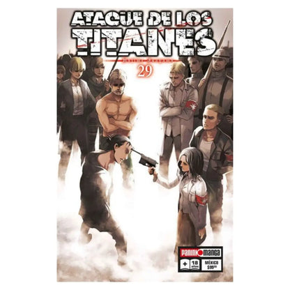 Ataque De Los Titanes Manga Panini Anime Tomo A Elegir N°29 - Cuanda