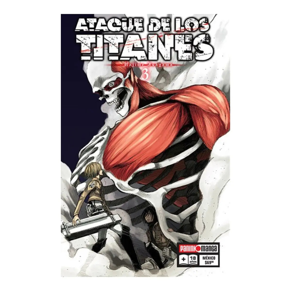 Ataque De Los Titanes Manga Panini Anime Tomo A Elegir N°3 - Panini