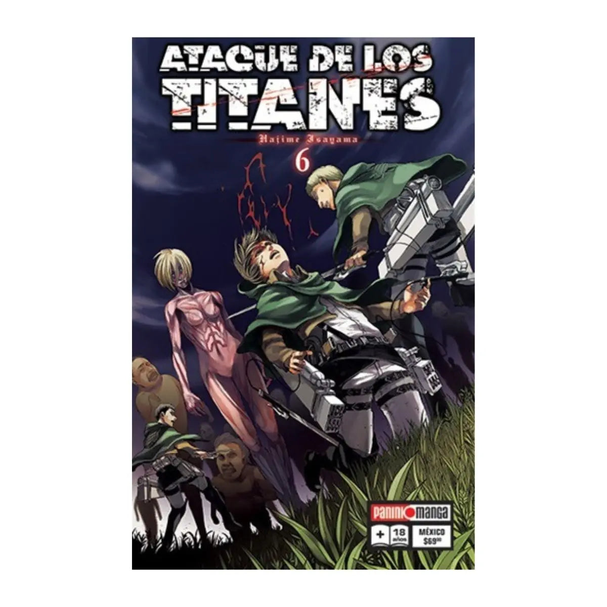 Ataque De Los Titanes Manga Panini Anime Tomo A Elegir N°6 - Panini
