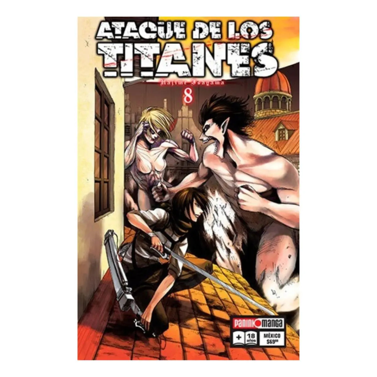 Ataque De Los Titanes Manga Panini Anime Tomo A Elegir N°8 - Cuanda
