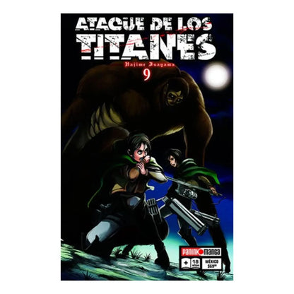 Ataque De Los Titanes Manga Panini Anime Tomo A Elegir N°9 - Cuanda