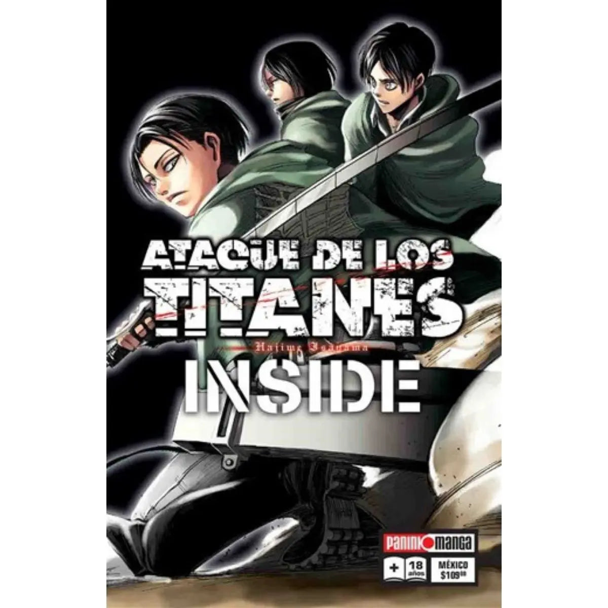 Ataque De Los Titanes INSIDE (Guide Book) - Panini - vista lateral