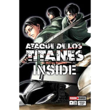 Ataque De Los Titanes INSIDE (Guide Book) - Panini - vista lateral