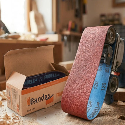 Mini Bandas de Lija 5 Pz X-86 120 Fandeli INNER - Fandeli - detalle