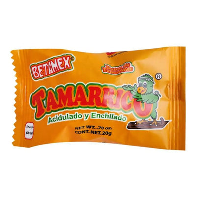 50pz Dulce De Tamarindo Betamex Tamarrico Enchilado - Betamex