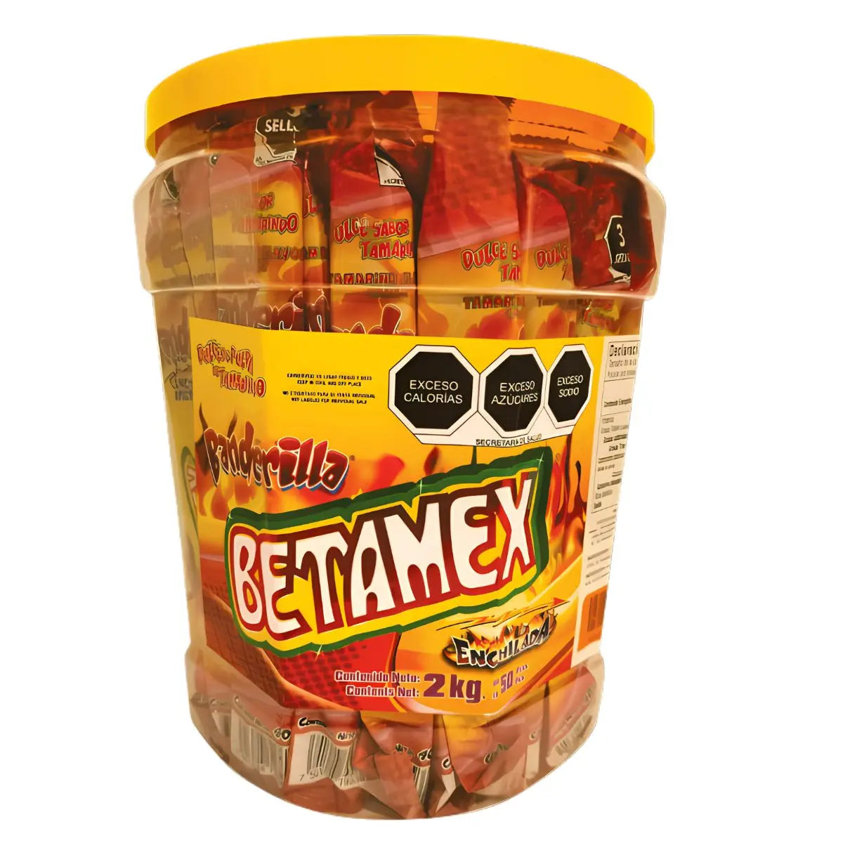 50pz Banderilla De Tamarindo Enchilado Dulce Betamex - Betamex