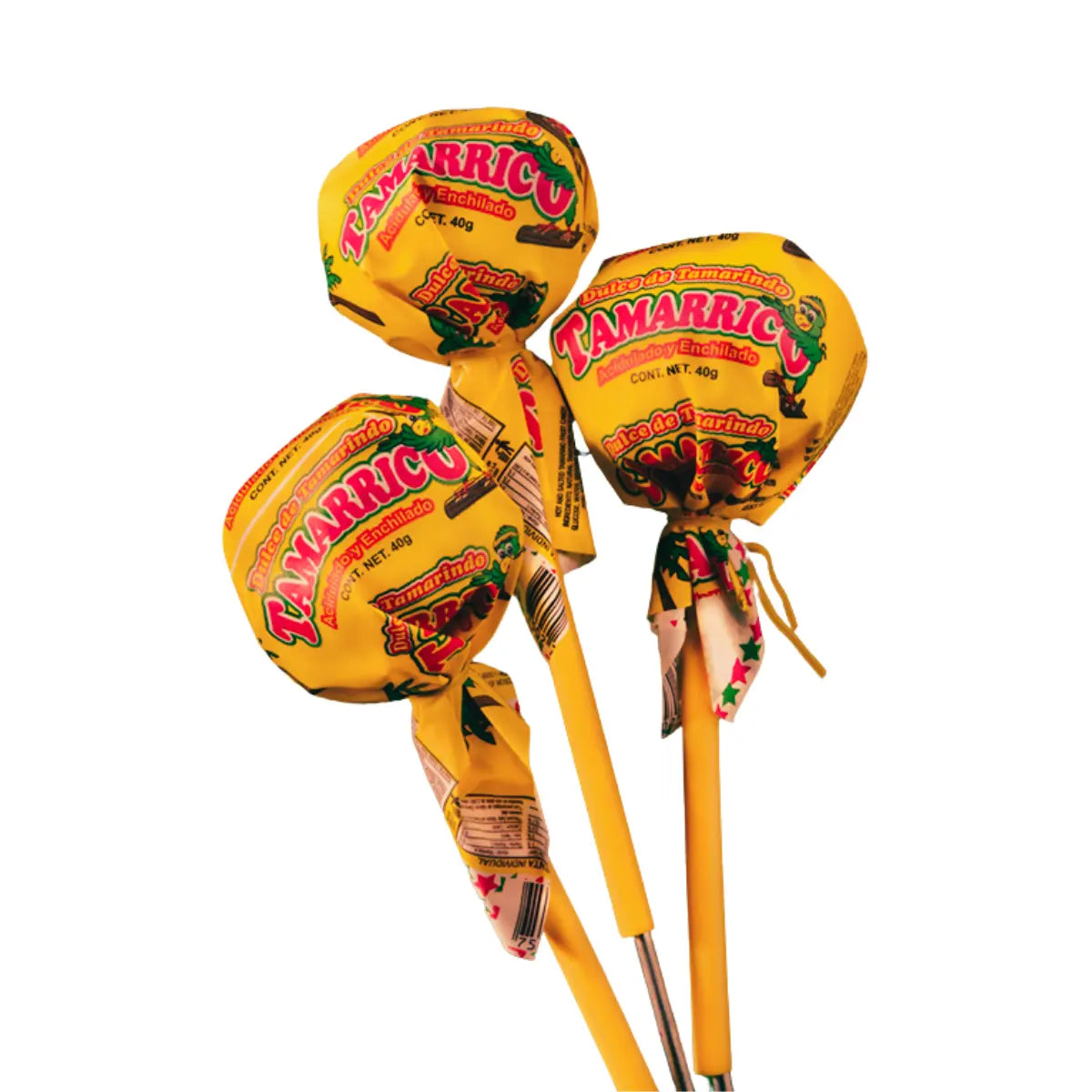 16pz Paleta Enchilada De Tamarindo Betamex Dulce Tamarindo - Coveme - vista lateral