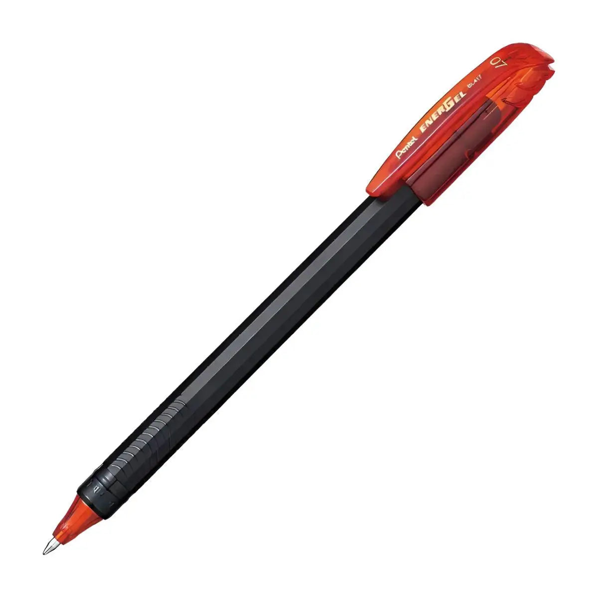 Boligrafo Tinta Roja EnerGel Stick 0.7mm Pentel - Pentel - vista lateral