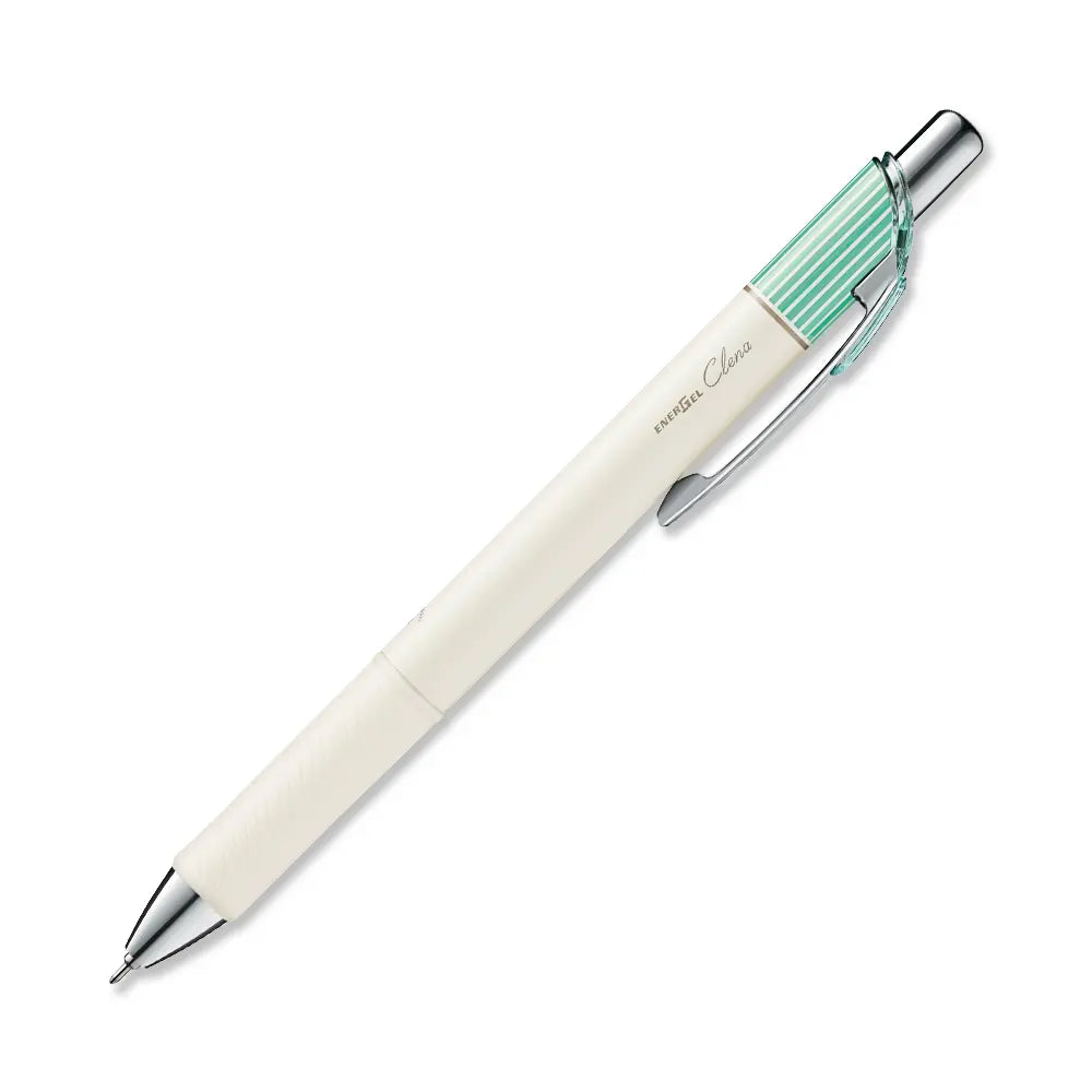 Bolígrafo Pentel Energel Clena Tinta Negra Retractil 0.5mm Barril Verde - Tinta Negra - Pentel