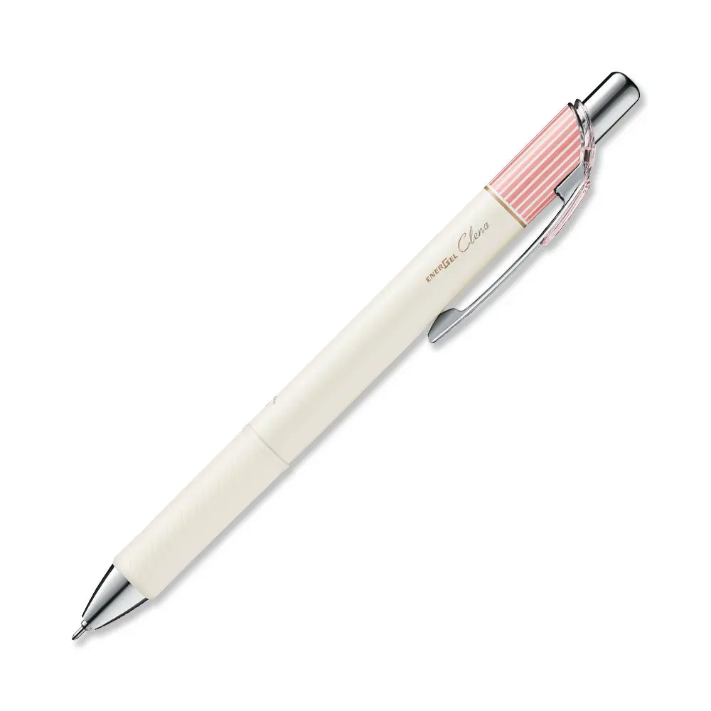 Bolígrafo Pentel Energel Clena Tinta Negra Retractil 0.5mm Barril Rosa - Tinta Negra - Pentel
