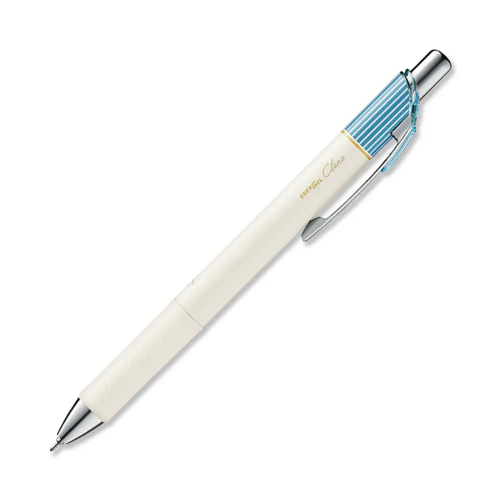 Bolígrafo Pentel Energel Clena Tinta Negra Retractil 0.5mm Barril Azul- Tinta Negra - Pentel