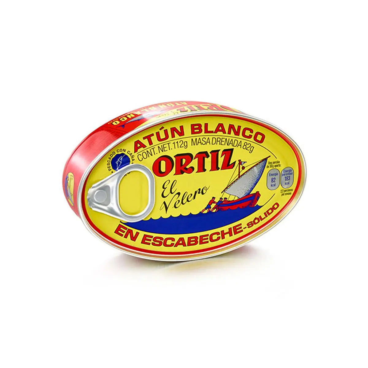Atún Blanco En Escabeche 112g - conservas ortiz