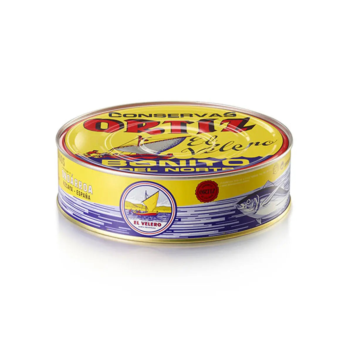 Atún Blanco en Aceite de Oliva 1.825 Kg - conservas ortiz