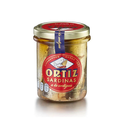 Sardina en Aceite de Oliva Ortiz 190g - conservas ortiz