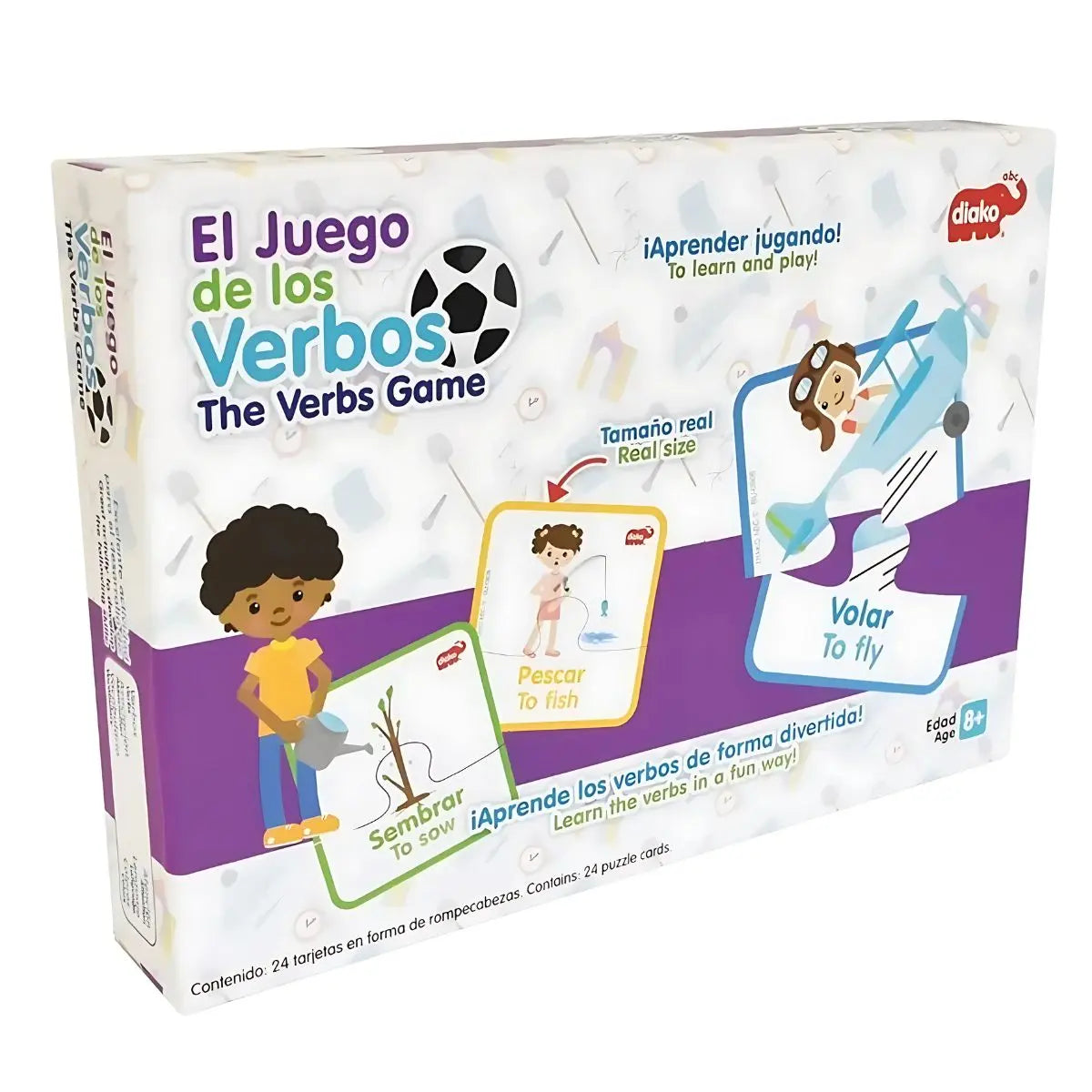 EL JUEGO DE LOS VERBOS - Diako - detalle