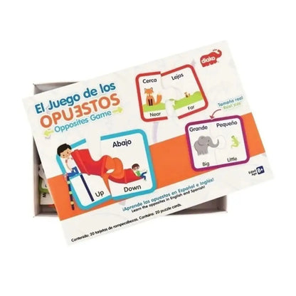 EL JUEGO DE LOS OPUESTOS - Diako - vista trasera