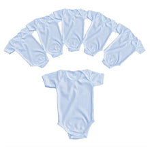 Pañalero AZUL Manga Corta Talla 0 Meses 6 PIEZAS - Ramoncito - detalle