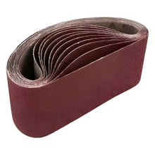 Pack 10 Bandas Lija Fandeli X86 Grano 50 Madera Metal INNER - Fandeli - detalle