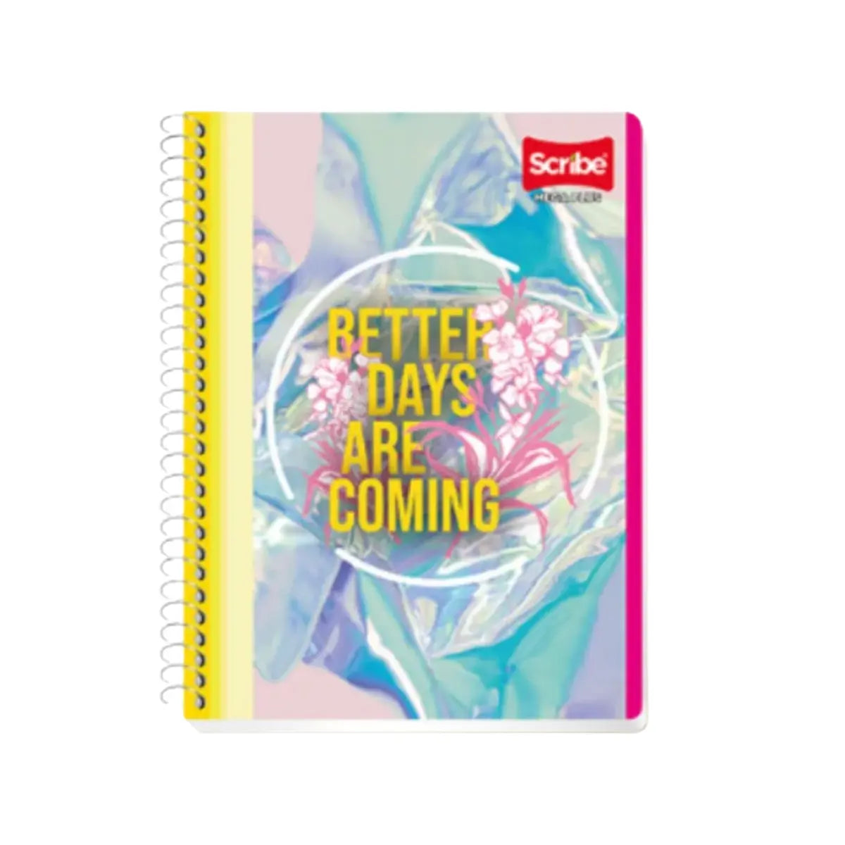 Cuaderno Profesional Mega Plus 100 hojas Diseños cuadro grande SCRIBE - Scribe - vista lateral