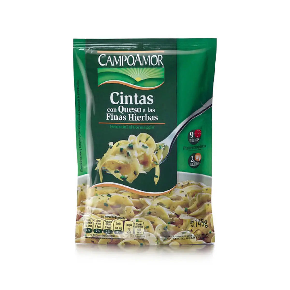 Cintas con Queso 145g - campoamor