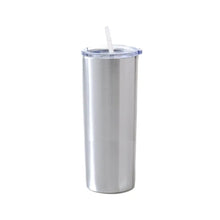 Vaso de Acero 600 ml. Tipo Skinny Plata Color Make - Color Make
