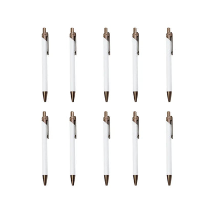 10 Pluma de Aluminio. Modelo 9268. Cabeza Rosa Cobrizo Color Make - Color Make