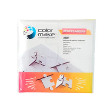 Rompecabezas de MDF. 4 Piezas. 3 mm. Color Make - Color Make