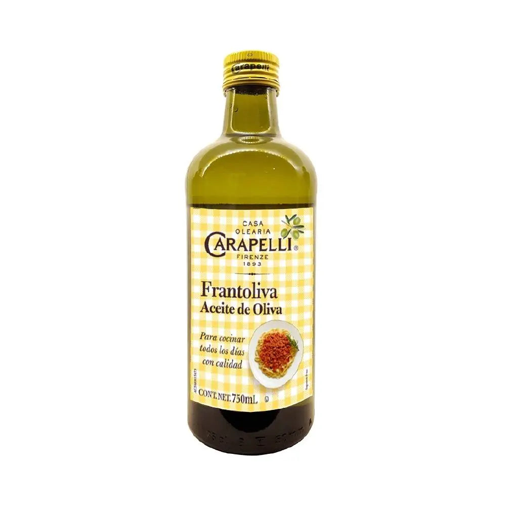 Aceite De Oliva Puro Carapelli Botella 750 Ml Versatil - Deoleo