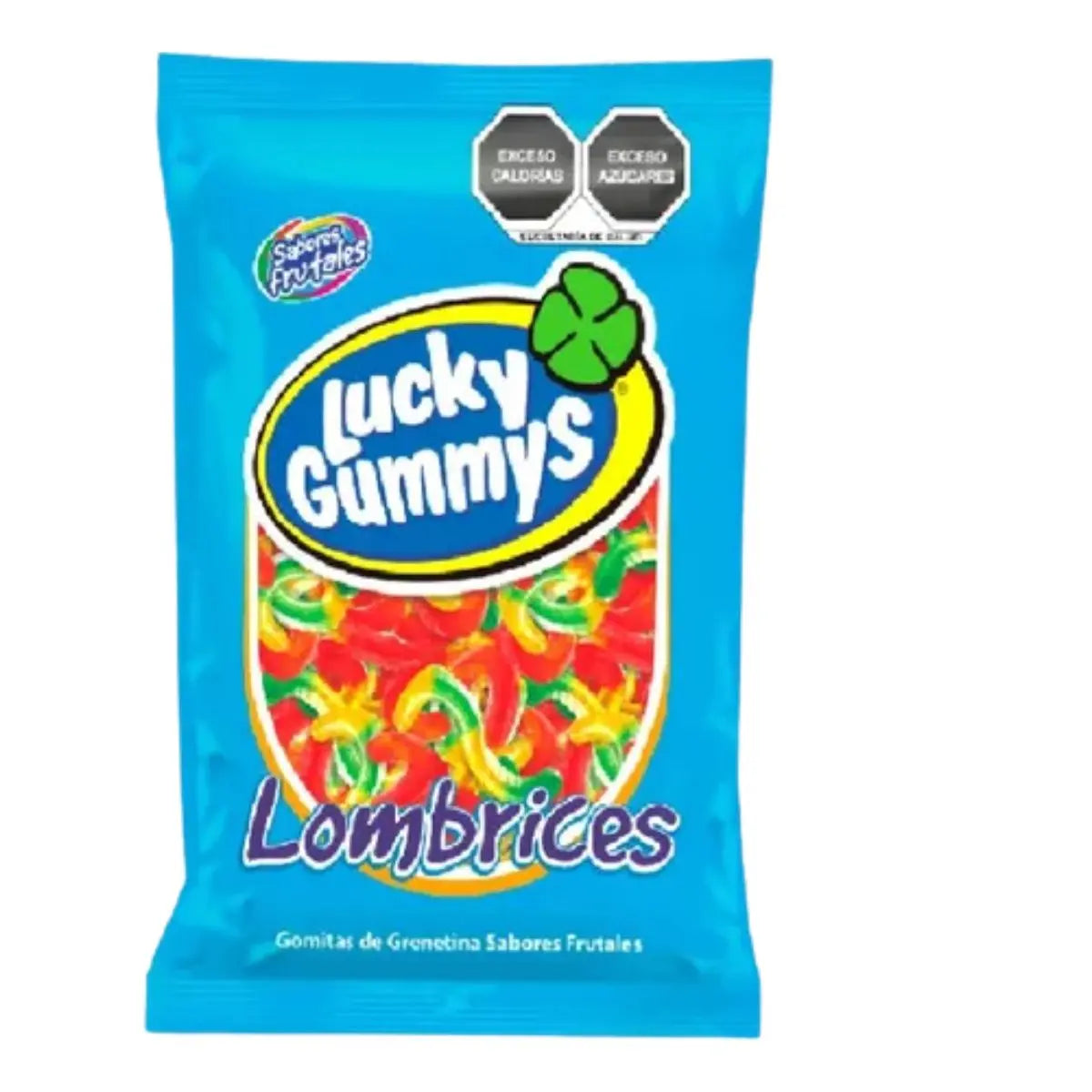 Gomitas De Lombrices Lucky Gummys 96 Gr (BAJA) - Lucky GummyS - vista lateral