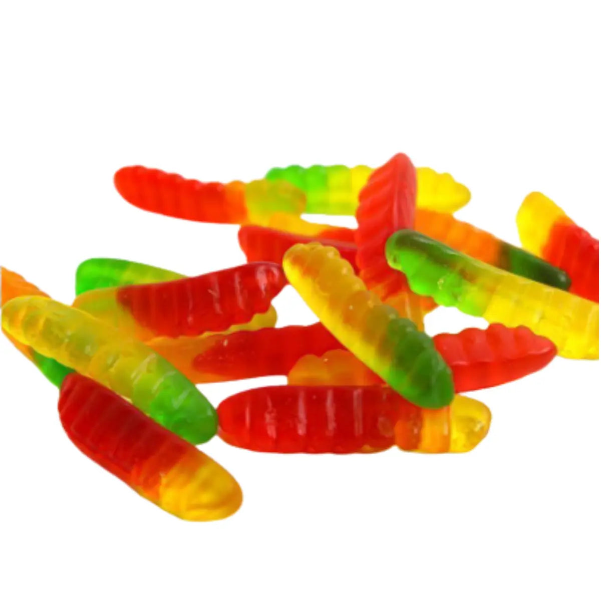 Gomitas Forma Orugas Sabores Frutales Lucky Gummys 1Kg - Cuanda