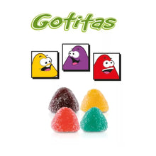 Gomitas Forma de Gotitas Frutales Lucky Gummys 1kg - Cuanda
