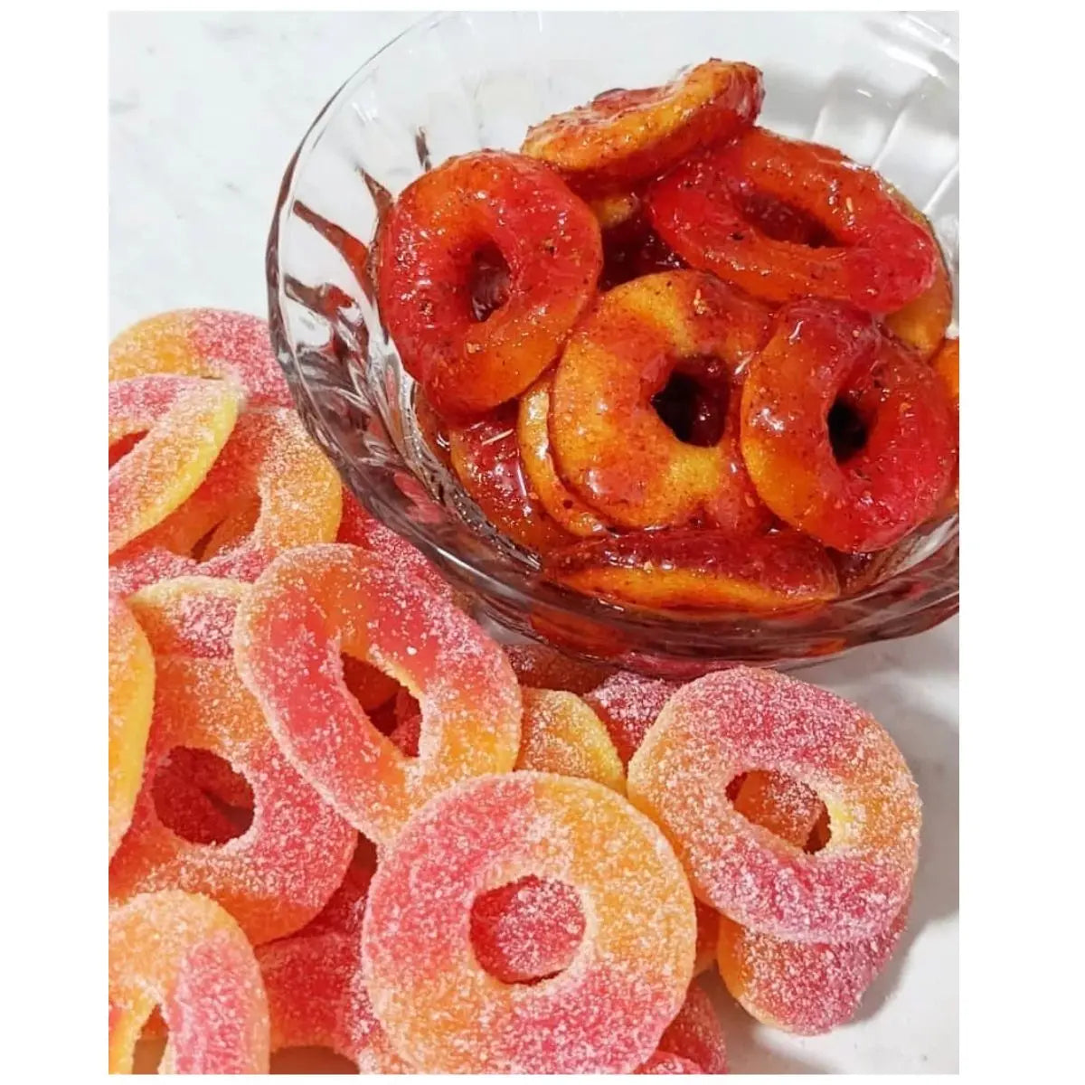 Gomitas Foma De Donitas Lucky Gummys Sabor Durazno 1kg - Lucky GummyS - detalle