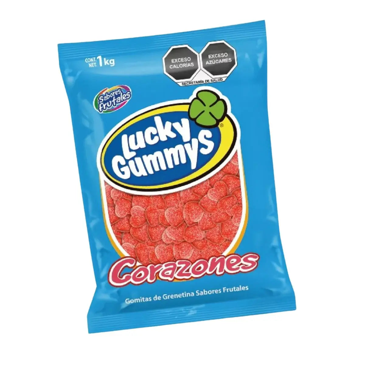 Gomitas Forma Corazones Lucky Gummys 1 Kg - Lucky GummyS - vista lateral