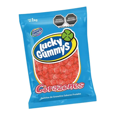 Gomitas Forma Corazones Lucky Gummys 1 Kg - Lucky GummyS - vista lateral