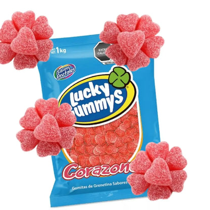 Gomitas Forma Corazones Lucky Gummys 1 Kg - Lucky GummyS