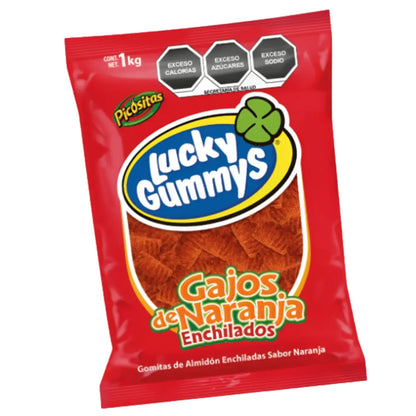 Gomita Gajo De Naranja Enchilados Lucky Gummys 1 Kg - Cuanda
